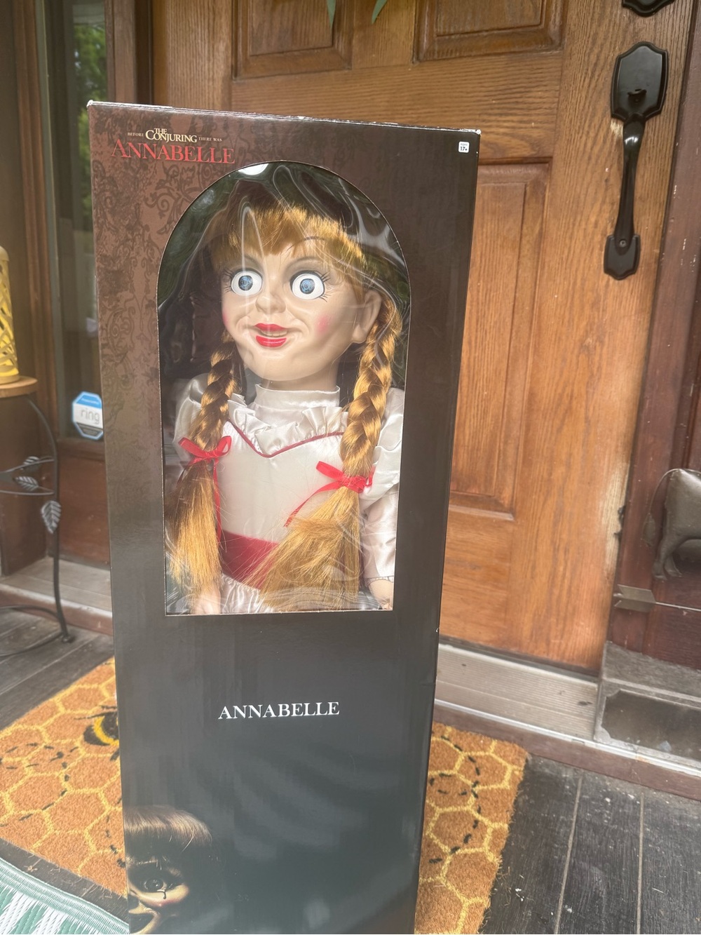 Spirit Annabelle Doll - Halloween decor prop 30” tall. Boxed